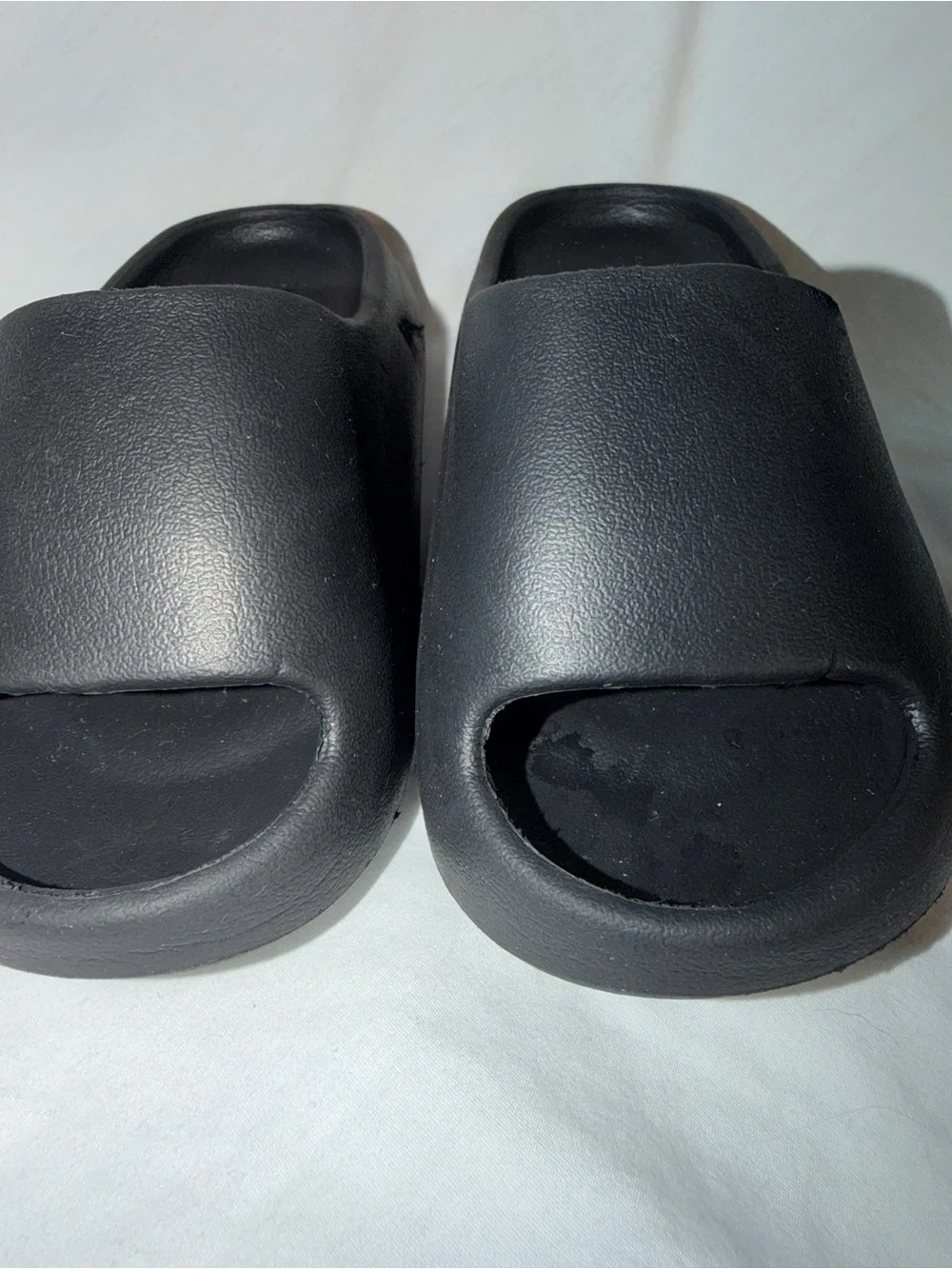 Men's Black Slip-On Comfort Slides